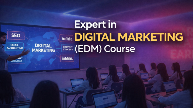 Expert in Digital Marketing (EDM) – 3 Month’s