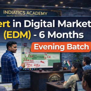 Expert in Digital Marketing (EDM) Evening Batch - 6 Months